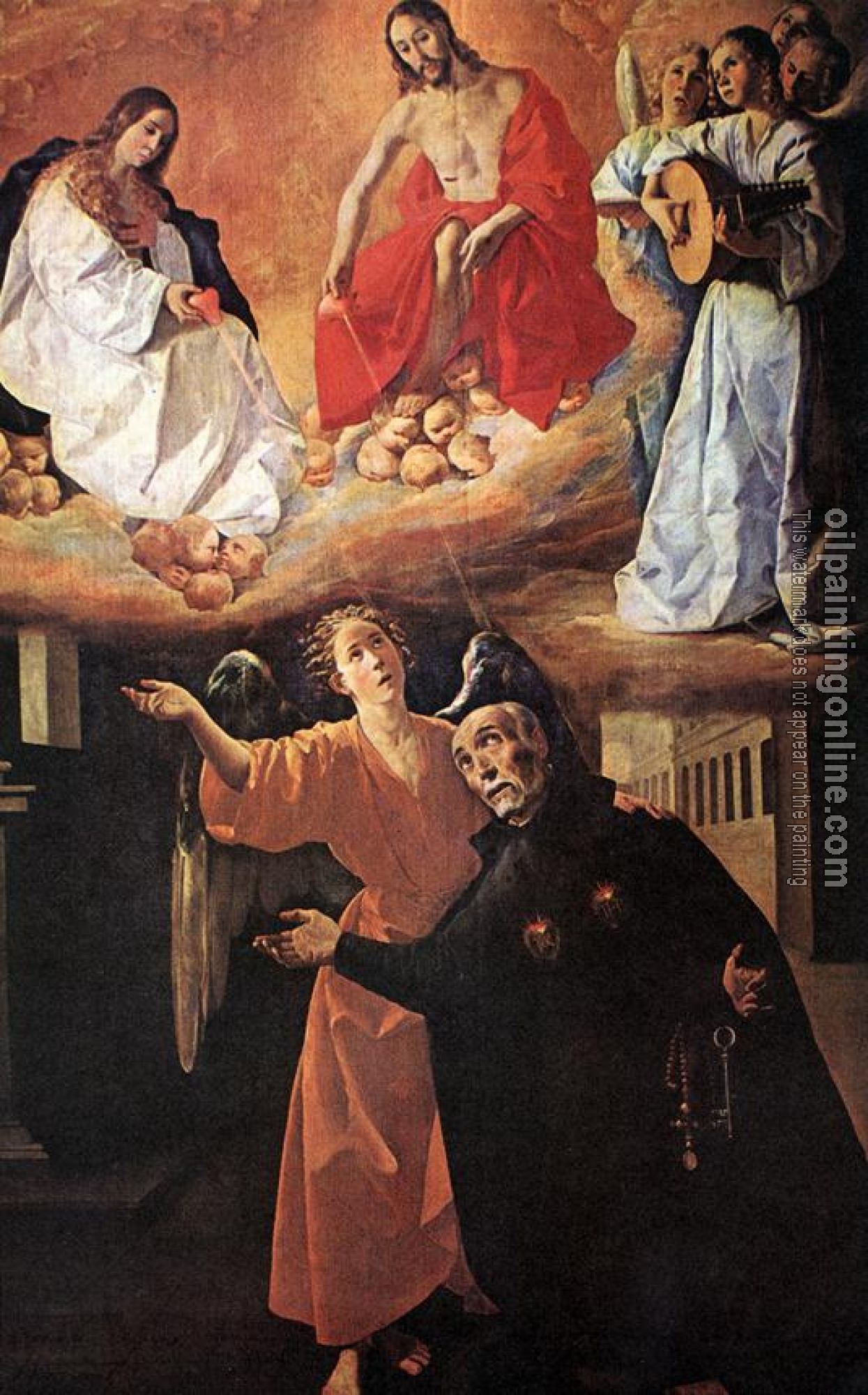 Zurbaran, Francisco de - Vision of Blessed Alonso Rodriguez